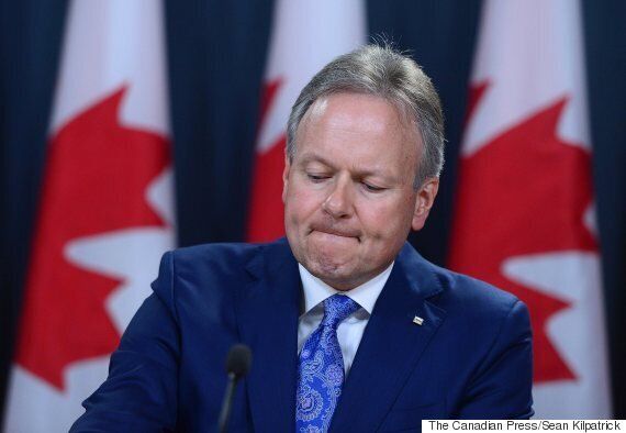 Stephen Poloz, Governor of the Bank of Canada, holds a press conference at the National Press Theatre in Ottawa on Wednesday, June 8, 2017. Poloz released the Financial System Review. THE CANADIAN PRESS/Sean Kilpatrick