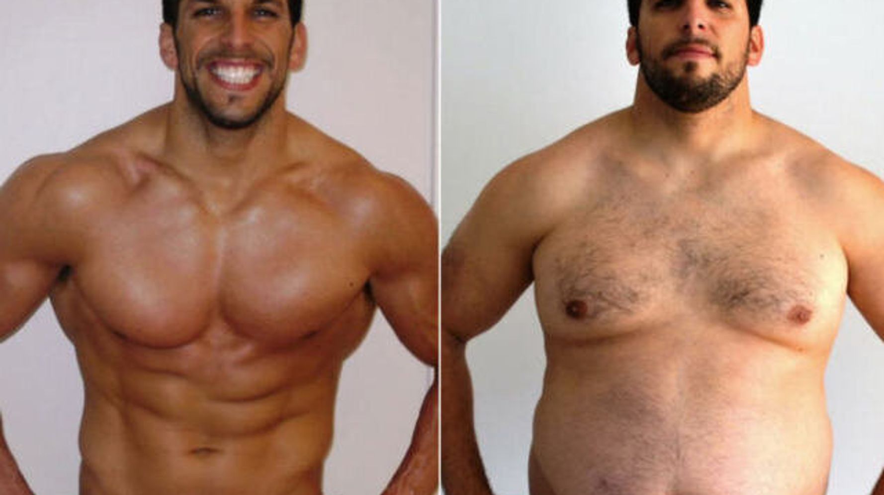 Male Weight Gain Before And After