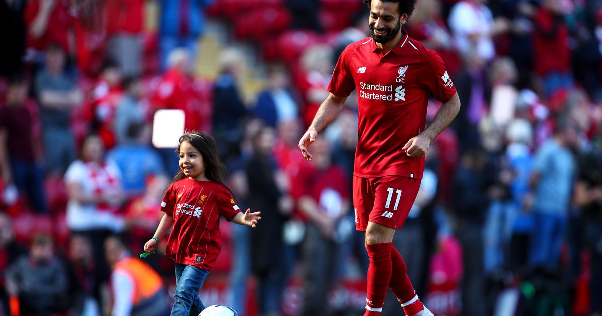 Mo Salah's Daughter Gets 'Biggest Cheer Of The Day' As She Scores Goal At Liverpool Match