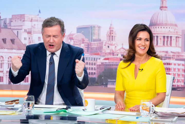 Piers Morgan was incandescent with rage over GMB's Bafta snub