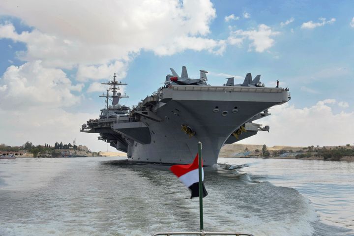 Το αεροπλανοφόρο των ΗΠΑ USS Abraham Lincoln. Μάιος 2019.