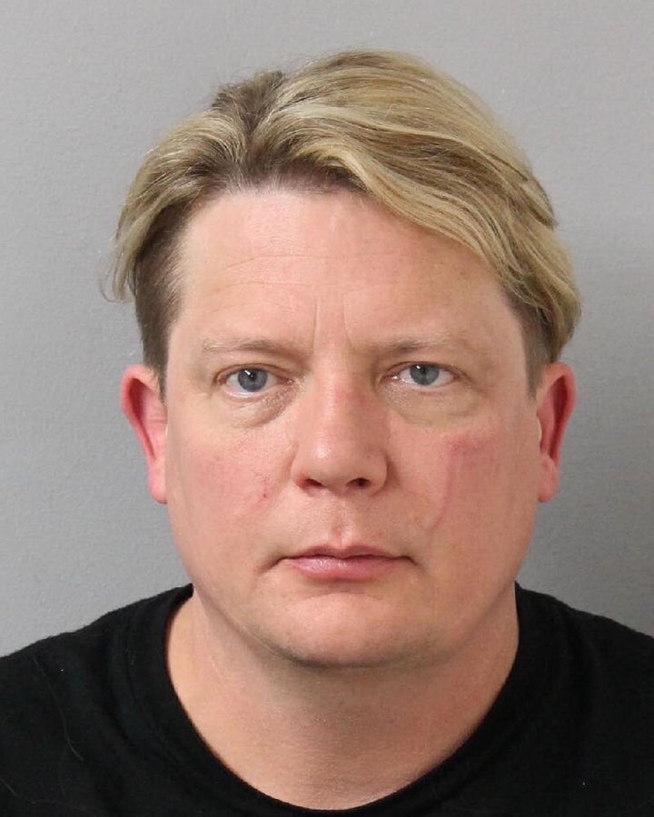 Brent Hamilton on the night he was arrested in 2016.