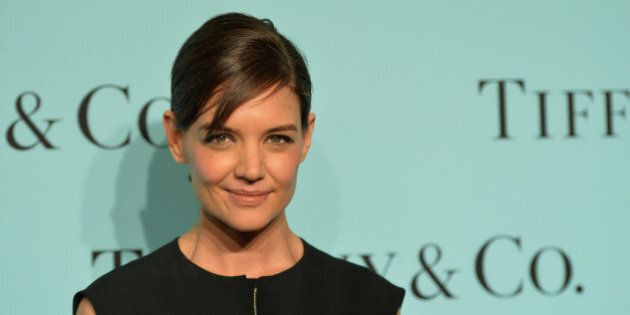 NEW YORK, NY - APRIL 10: Actress Katie Holmes attends the Tiffany Debut of the 2014 Blue Book on April 10, 2014 at the Guggenheim Museum in New York, United States. (Photo by Mike Coppola/Getty Images for Tiffany & Co.)