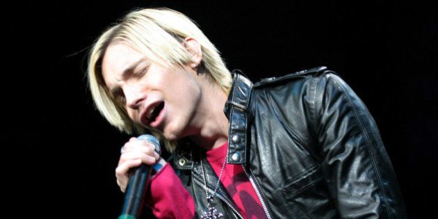 Alex Band of The Calling during Mix 98.5 Boston - MixFest 2004 at Boston Fleet Center in Boston, Massachusetts, United States. (Photo by Marc Andrew Deley/FilmMagic)