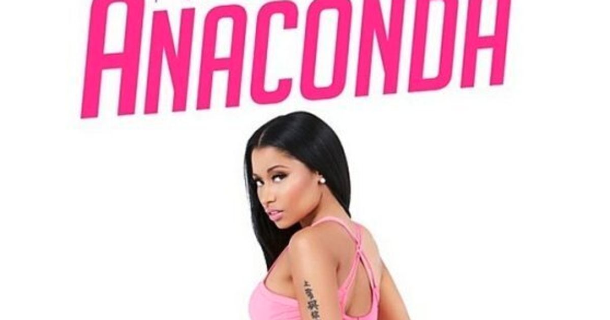 Nicki Minajs Anaconda Cover Art Is Nsfw Unless You Work For Sir Mix