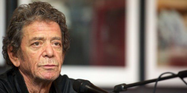 MADRID, SPAIN - NOVEMBER 16: Lou Reed presents his photography exhibition at the Matadero cultural center on November 16, 2012 in Madrid, Spain. (Photo by Carlos Alvarez/Getty Images)