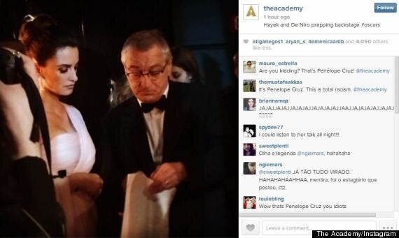 The Academy Thinks Penélope Cruz & Salma Hayek Are The Same