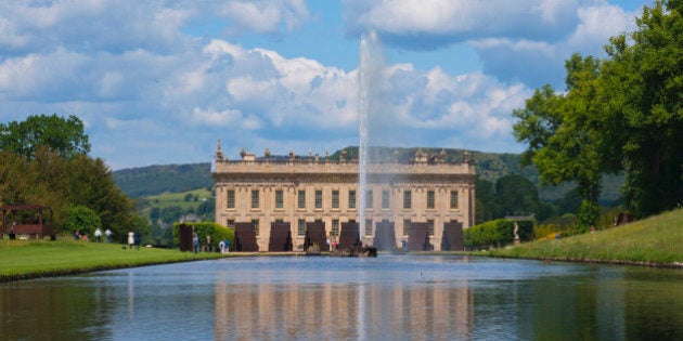 Chatsworth House, Derbyshire, Peak District, England, UK