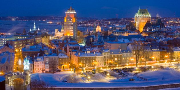 Quebec's Old Town is the only walled city in North America. It is also one of the oldest cities in North America
