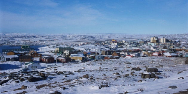 Iqaluit Under Snow