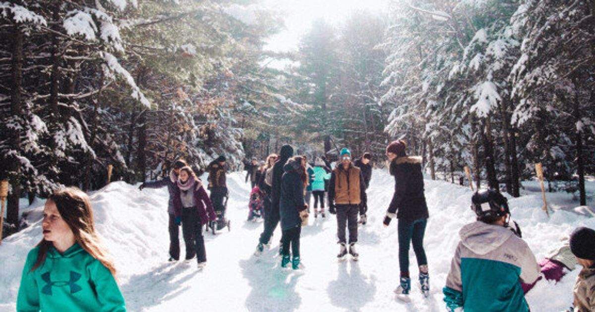 Skating Through A Winter Wonderland At Arrowhead Provincial Park