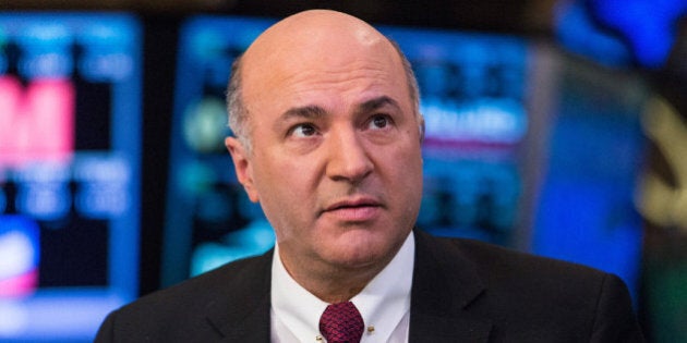 NEW YORK, NY - MARCH 04: Kevin O'Leary, an investor on the television show 'Shark Tank' is seen on the floor of the New York Stock Exchange on the afternoon of March 4, 2014 in New York City. Stocks rebounded sharply today after dropping yesterday, on fears of a conflict between Russia and Ukraine. (Photo by Andrew Burton/Getty Images)