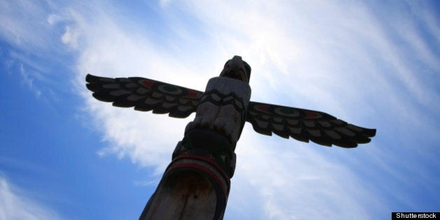 totem pole silhouette