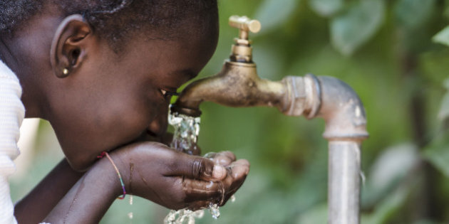 clean tap water