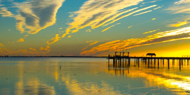 Sunset,Tampa Bay, St Petersburg, FL