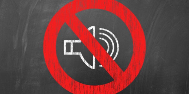 No sound concept on blackboard