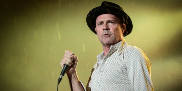 OTTAWA, ON - JULY 17: Gord Downie of The Tragically Hip performs on Day 9 of the RBC Royal Bank Bluesfest on July 17, 2015 in Ottawa, Canada. (Photo by Mark Horton/WireImage)