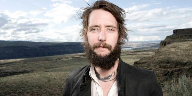 SEATTLE, UNITED STATES - MAY 29: Ben Bridwell of Band of Horses poses for a portrait backstage at the Sasquatch Music Festival on 29th May 2010 in Seattle, Washington, United States. (Photo by Steven Dewall/Redferns)