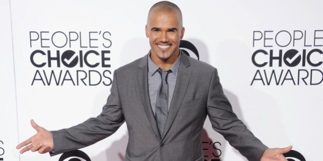 LOS ANGELES, CA - JANUARY 08: Actor Shemar Moore arrives at the 40th Annual People's Choice Awards at Nokia Theatre LA Live on January 8, 2014 in Los Angeles, California. (Photo by Gregg DeGuire/WireImage)