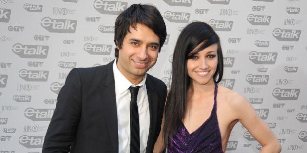 VANCOUVER, CANADA - MARCH 29: Jian Ghomeshi and Lights attend the 2009 Juno Awards at General Motors Place on March 29, 2009 in Vancouver, British Columbia, Canada. (Photo by George Pimentel/WireImage) *** Local Caption ***