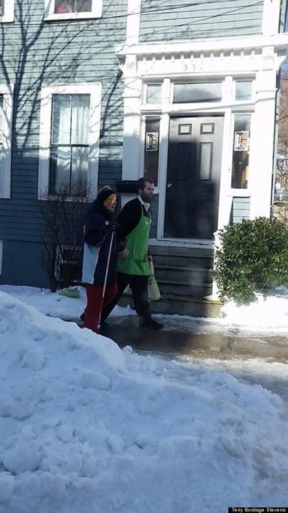 Sobeys Clerk Austin MacNeill Walks Blind Woman Home In Heartwarming