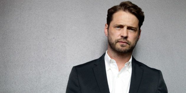 SYDNEY, AUSTRALIA - FEBRUARY 19: (EUROPE AND AUSTRALASIA OUT) Actor Jason Priestley poses during a photo shoot at the InterContinental Hotel on February 19, 2012 in Sydney, Australia. Priestley is in Australia to promote his new television show 'Call Me Fitz'. (Photo by Craig Greenhill/Newspix/Getty Images)