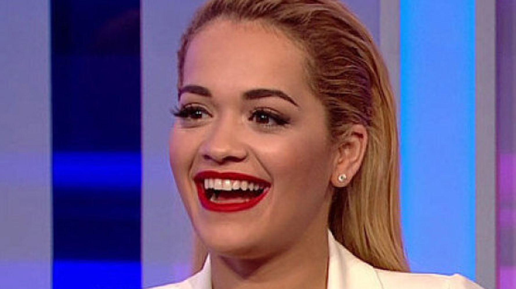 MITUNGURU BLOG: 'I do not want to see her boobs hanging out': BBC receives  400 complaints after Rita Ora flaunts her chest in low-cut suit on The One  Show