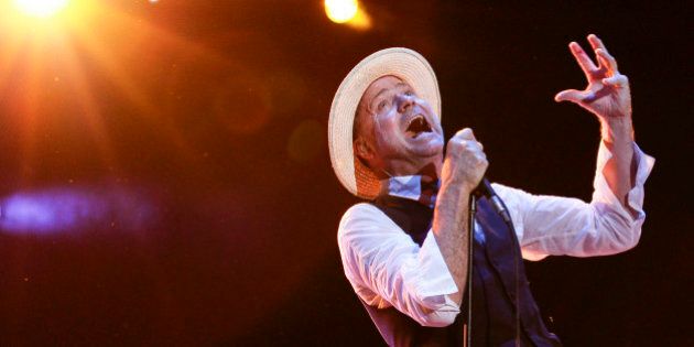 OTTAWA, ON - JULY 11: Gord Downie of The Tragically Hip performs on Day 8 of the RBC Royal Bank Bluesfest on July 11, 2013 in Ottawa, Canada. (Photo by Mark Horton/WireImage)