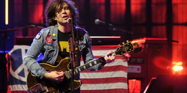 LONDON, ENGLAND - SEPTEMBER 21: Ryan Adams performs live on stage as part of the iTunes Festival at The Roundhouse on September 21, 2014 in London, England. (Photo by Jim Dyson/WireImage)