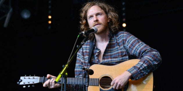 SALISBURY, ENGLAND - AUGUST 30: Canadian singer-songwriter Doug Paisley performs on stage on Day 1 of End Of The Road Festival 2013 at Larmer Tree Gardens on August 30, 2013 in Salisbury, England. (Photo by Andy Sheppard/Redferns via Getty Images)