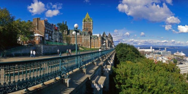 Terrasse Dufferin, Chateau Frontenac, Quebec City,