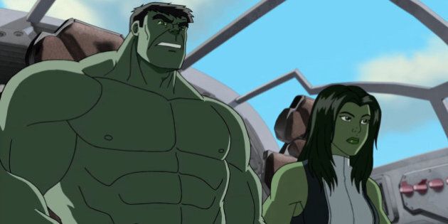 Eliza Dushku On Voicing She-Hulk And Kicking Cartoon Butt | HuffPost News