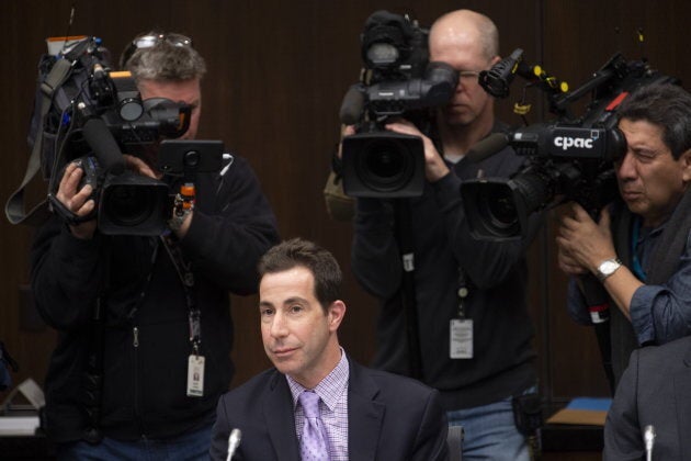 Anthony Housefather, chair of the House of Commons justice cimmittee, waits to start a committee meeting in Ottawa on March 13, 2019.