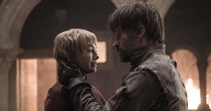 Cersei and Jaime’s last moment together.