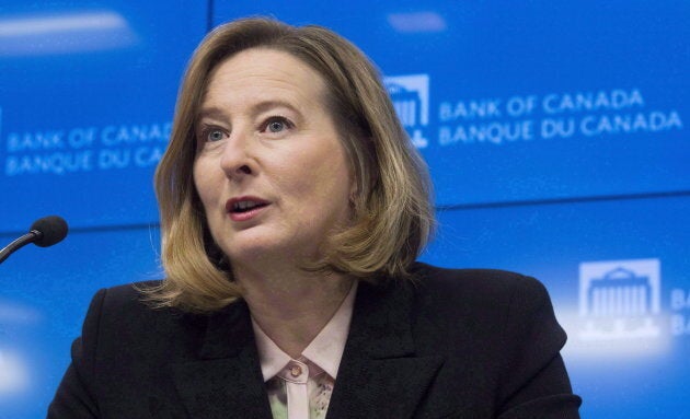 Bank of Canada senior deputy governor Carolyn Wilkins at a news conference in Ottawa on Jan. 17, 2018.