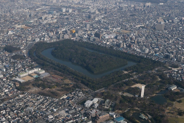百舌鳥古墳群の仁徳天皇陵古墳(大仙陵古墳)