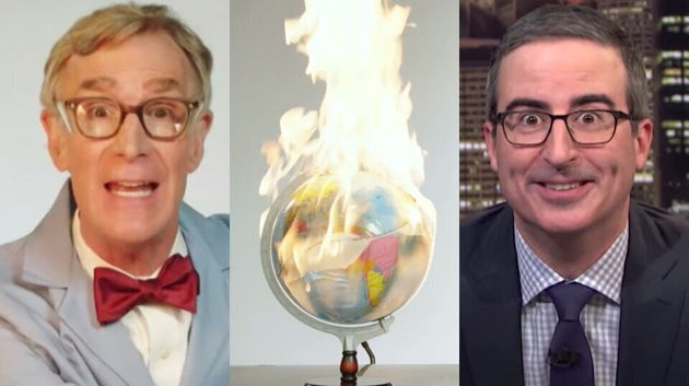 ‘The Planet’s On F**king Fire!’ — Bill Nye, John Oliver On Climate