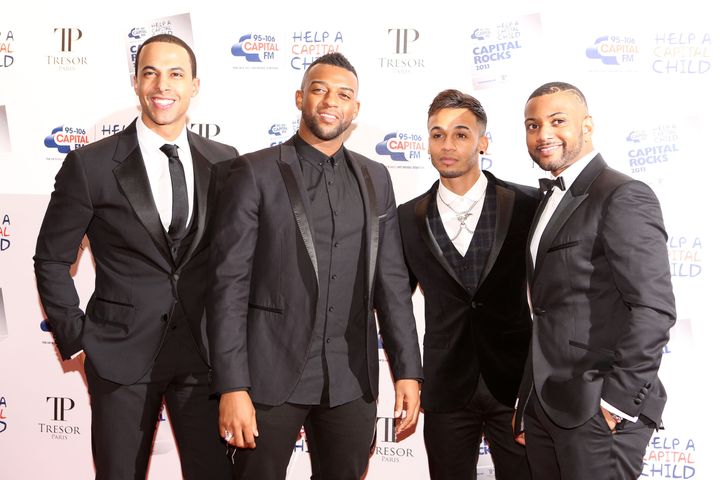 Williams found fame as a member of boyband JLS