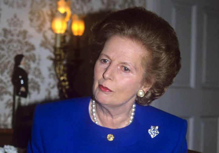 Η πρώην πρωθυπουργός της Βρετανίας Μάργκαρετ Θάτσερ.