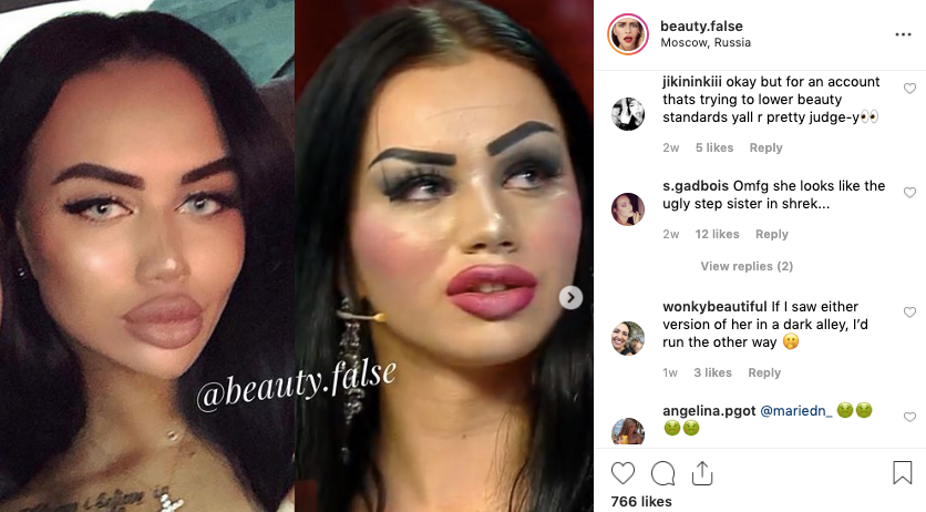 Female influencers aren't immune to the extreme pressure society places on women to look flawless.