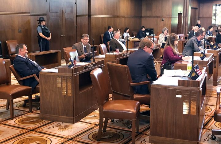 Enough Republican state senators returned to the Oregon Senate in Salem on Monday, May 13, 2019, to end a standoff in its fifth day, in which GOP senators kept the Senate from reaching a quorum.
