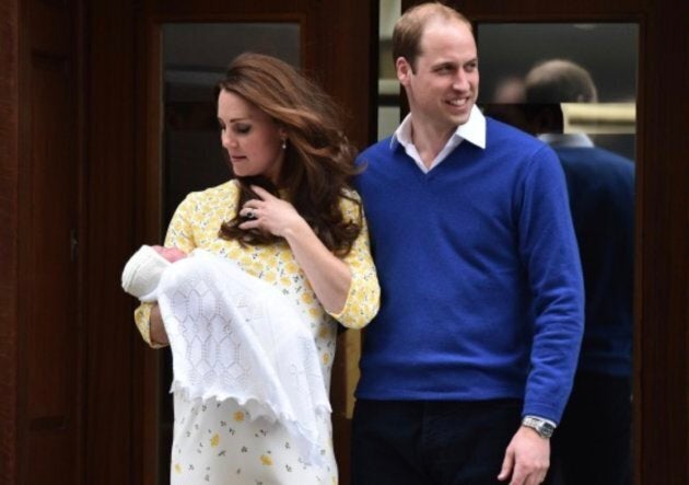 Kate Middleton and Prince William left St. Mary's Hospital on May 2 with a baby girl in their arms.