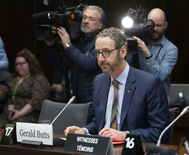 Gerald Butts, former principal secretary to Prime Minister Justin Trudeau, prepares to appear before the Standing Committee on Justice and Human Rights on Parliament Hill on March 6, 2019.