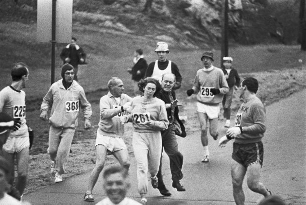 Katharine Switzer became the first woman to run in the Boston Marathon in 1967.