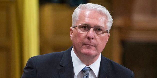 Conservative MP John Brassard rises in the House of Commons in Ottawa on May 6, 2016.