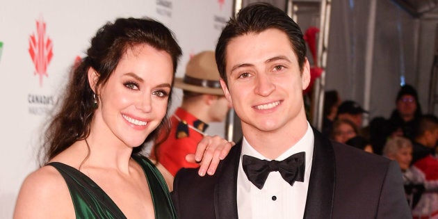 Tessa Virtue and Scott Moir attend 2018 Canada's Walk Of Fame Awards held at Sony Centre for the Performing Arts on Dec. 1, 2018 in Toronto, Canada.