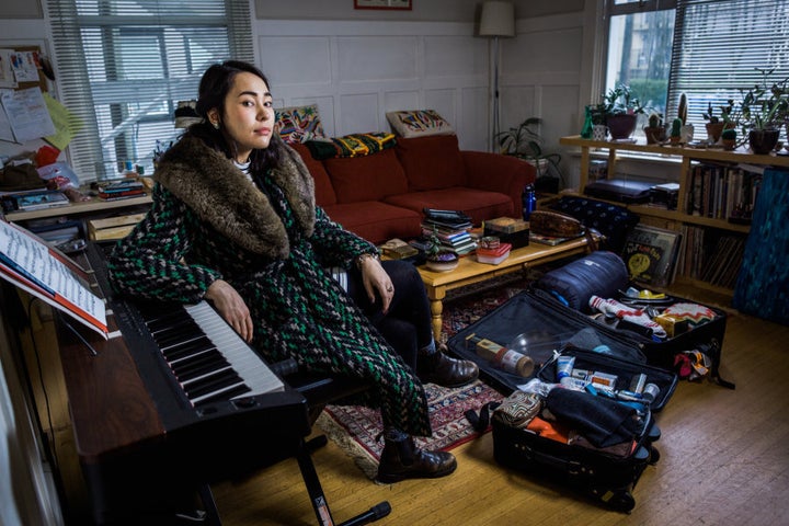 A portrait of Laura Fukumoto for the Suitcase Project.