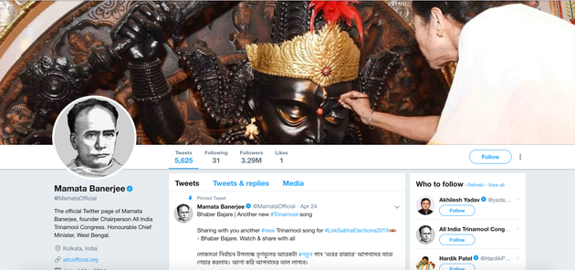 Mamata, TMC Leaders Change Twitter And FB Pictures To Vidyasagar After Statue