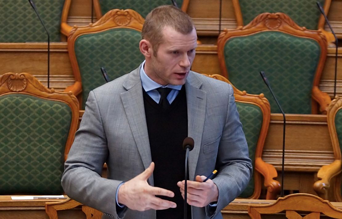 Danish MP Joachim B Olsen defended posting an advert on a porn site (Wikipedia)