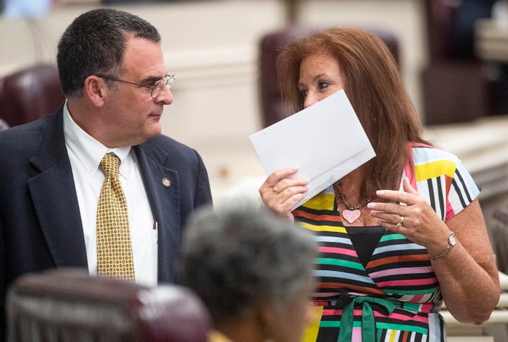 Alabama lawmakers passed a measure Tuesday evening that bans abortion in the state.